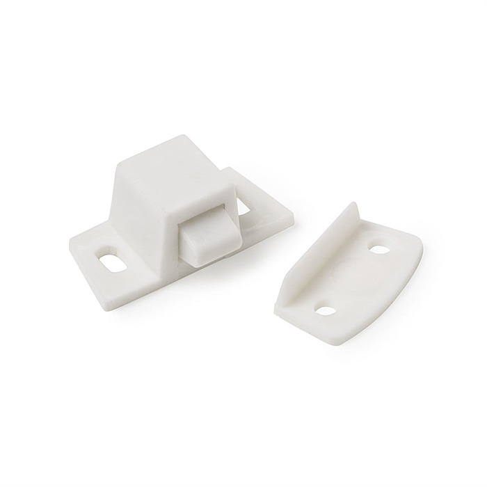White Nylon Rocker Catch (pack of 2)